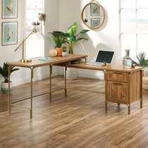 Gold deals l desk